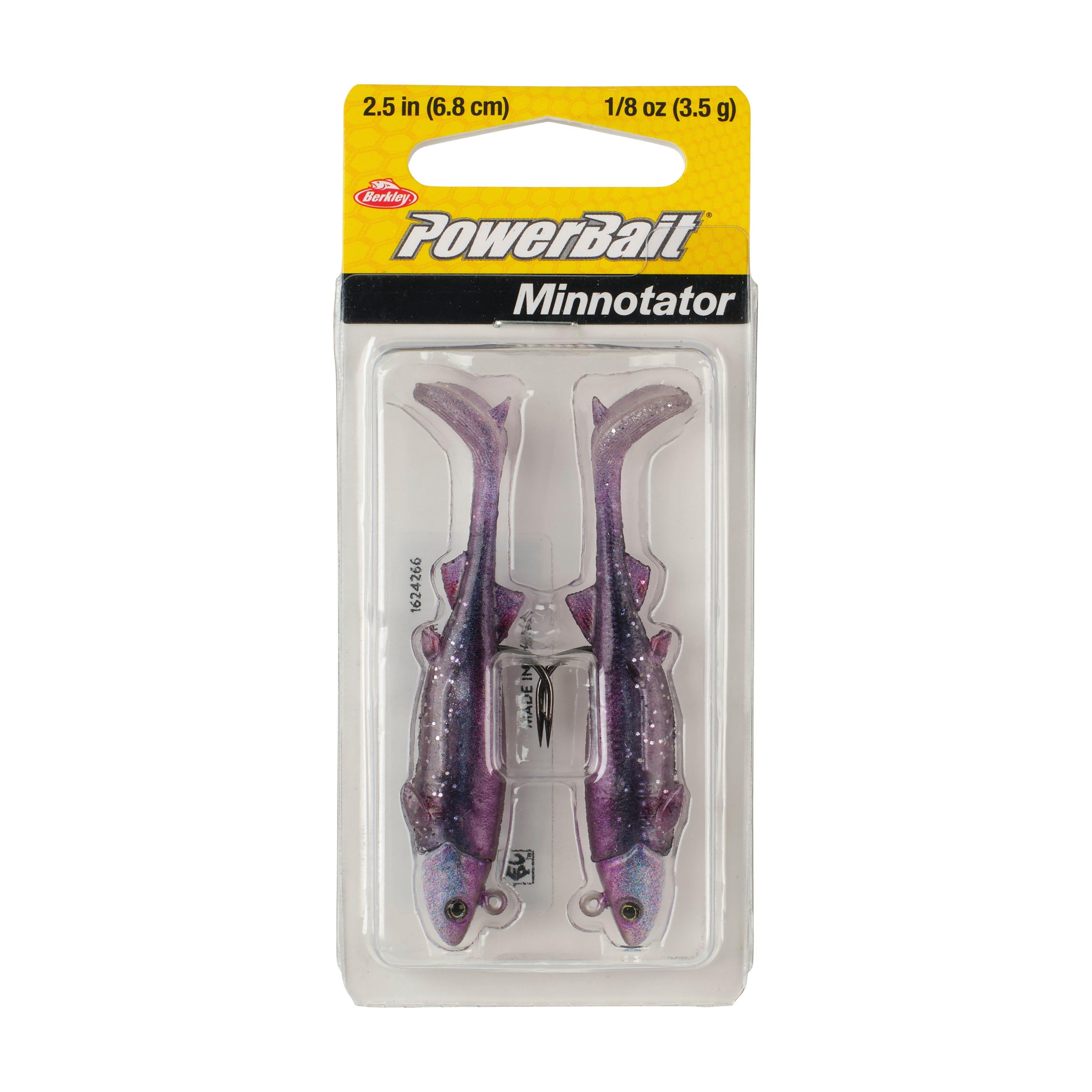 Berkley PowerBait® Minnotator, 2.5 in, Purple Shiner