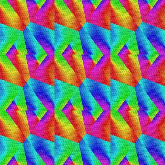 Ahgly Company Machine Washable Indoor Square Transitional Medium Violet Red Pink Area Rugs, 8' Square