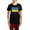 With Red Plaid Pant, variant on CafePress - Ukraine Flag Pajamas - Women's Short Sleeve Print T-Shirt and Pants Dark Cotton Pajama Set