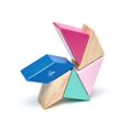 thumbnail image 4 of 6 Piece Tegu Pocket Pouch Prism Magnetic Wooden Block Set, Blossom, 4 of 10