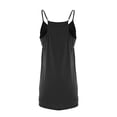 thumbnail image 6 of Athletic Dress for Girls Workout Mini Tennis Dress with Built-in Shorts Casual Loose Sleeveless Spaghetti Strap Tank Jumpsuit with Pockets One Piece Summer Outfits New, A-Black, 14T, 6 of 8