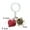 Red, variant on Anime Metal Keychain Luffy Ace Law Devil Fruit Keyring Pendant Key Holder Car Chaveiro Charm Gifts