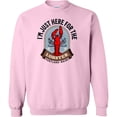 thumbnail image 2 of Inktastic Portland Maine Funny Lobster Lover Adult Sweatshirt, 2 of 4