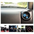 thumbnail image 2 of Shisuyan Car Interior Decor Blue Metal 4Pcs 1.3X1.3X0.04In, 2 of 8
