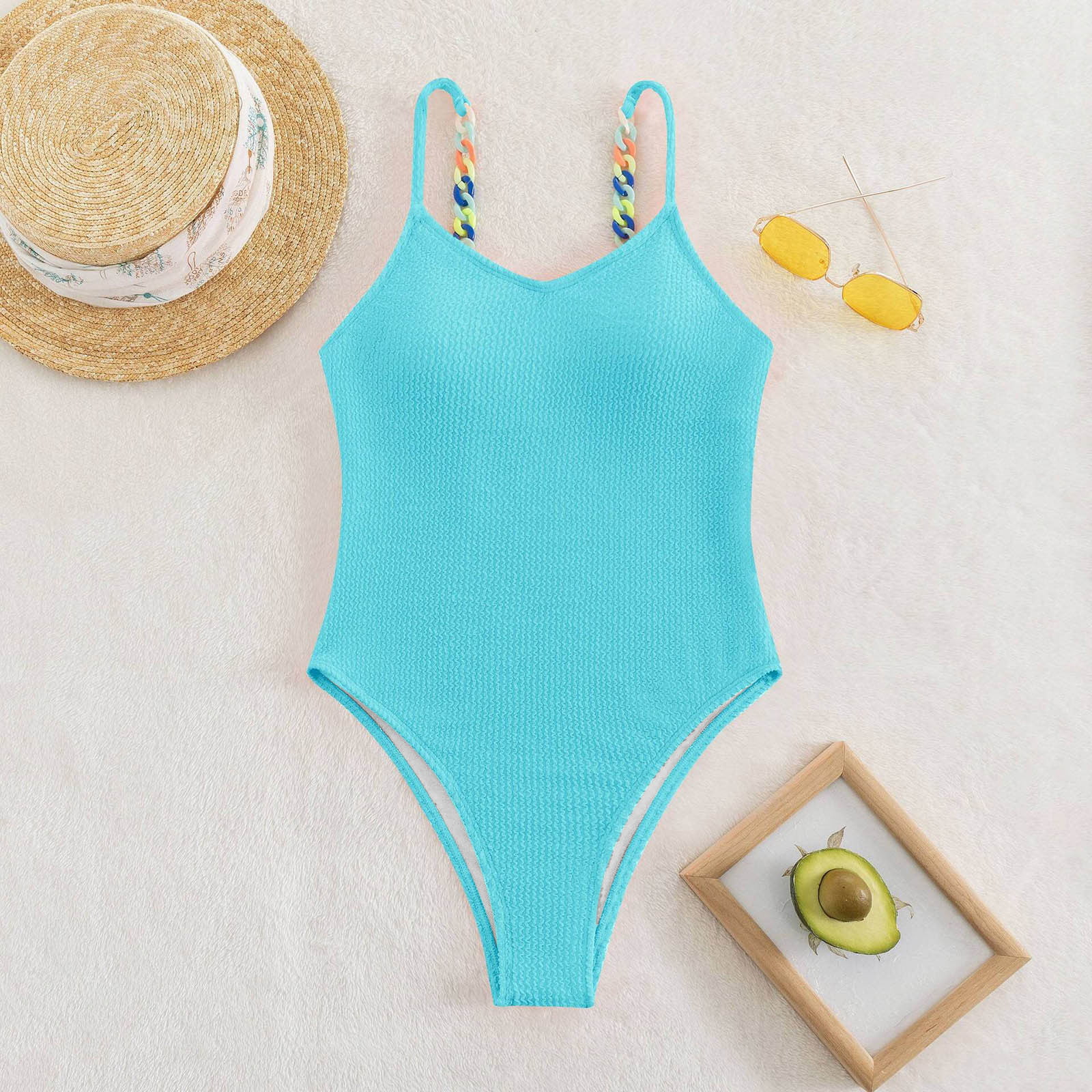 Charmo Ruffle Ribbed Maternity Swimsuit One Piece High Waisted Pregnancy Bathing  Suits Push Up Swimwear, #5e Blue, Large : : Clothing, Shoes &  Accessories