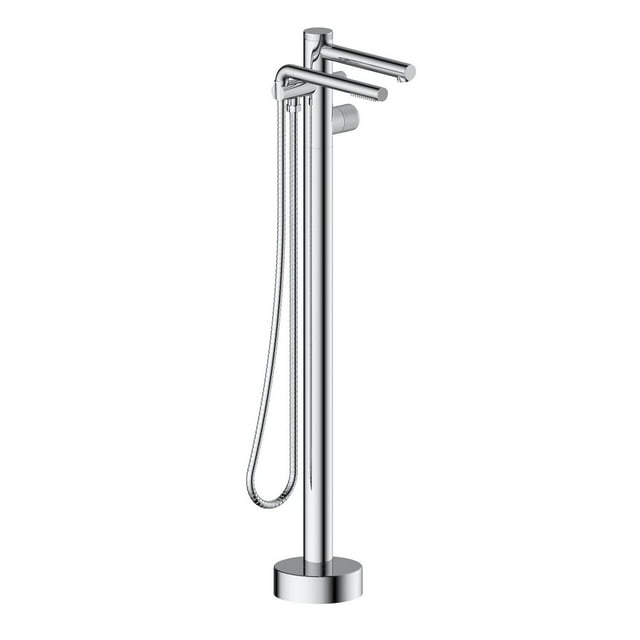 akuaplus® CLAUDIA Freestanding Bathtub Faucet with Hand Shower.