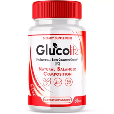 Glucolite Advanced Blood Support Formula, Extra Strength Glycogen Supplement 60 Capsules