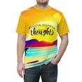 thumbnail image 5 of Think Happy Thoughts Summerish Colorful  Al Gender AOP Cut & Sew Tee, 5 of 7