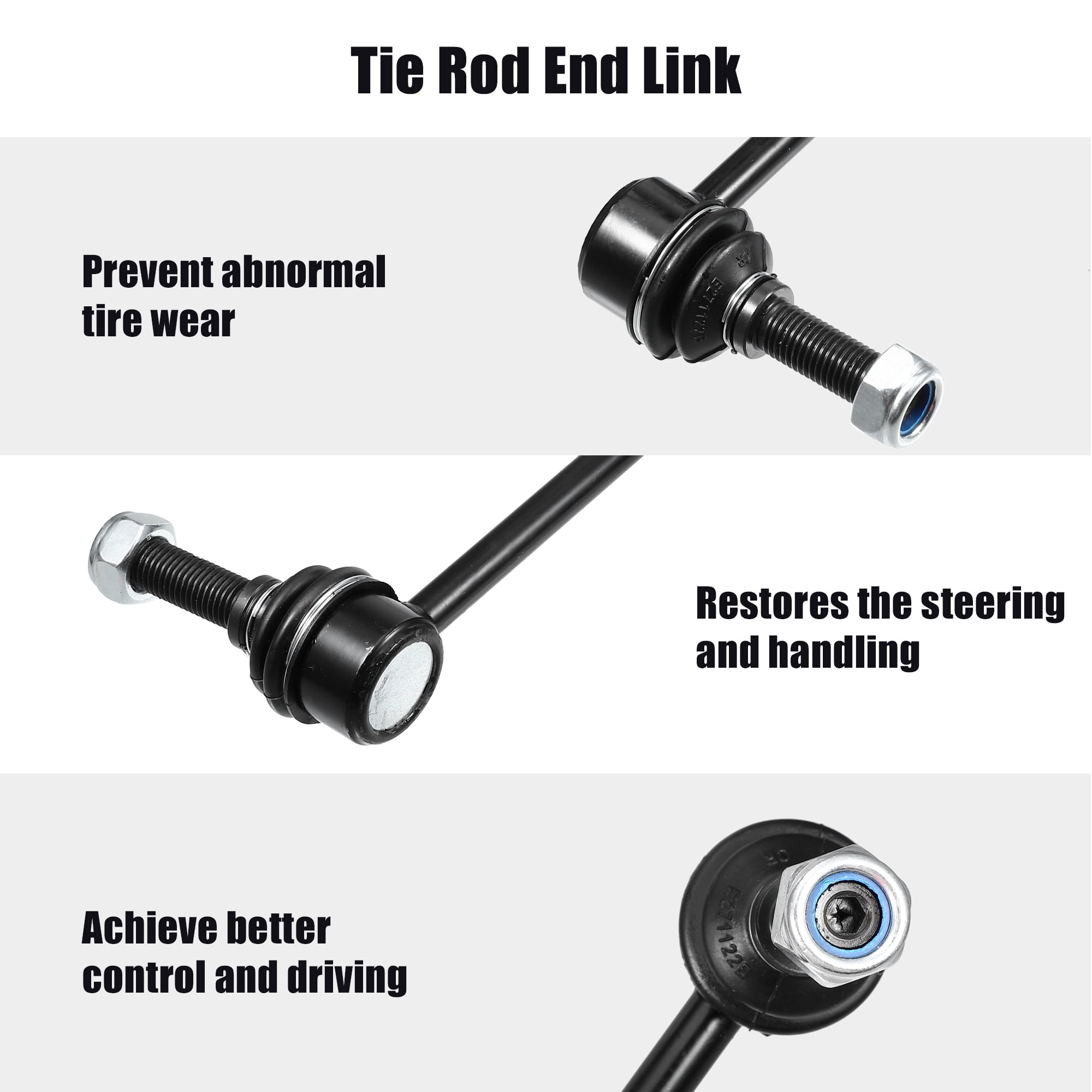 4 Pcs Front Rear Left Right Sway Bar Links Stabilizer Bar Link for Jeep Grand Cherokee 2011-2015