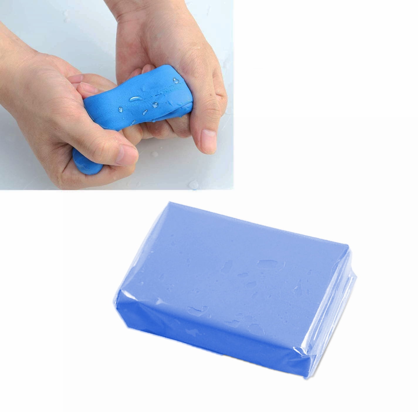 100g Car Clay Bar Auto Detailing Magic Clay Bar Cleaner for Car Wash Car Detailing Clean, Pack of 1
