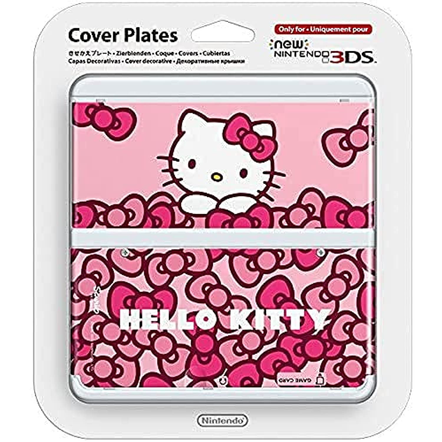 Begivenhed bringe handlingen I mængde Nintendo New 3Ds Cover Plate - Hello Kitty - Walmart.com