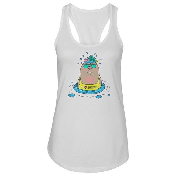 Summer Seal  Tank Women -Image by Shutterstock, Female Small