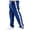 Blue, variant on Men Pants Men's Casual Pants for Everyday Wear In Patchwork Design With Drawstring Pockets Comfort Fit White XL