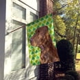 thumbnail image 2 of Carolines Treasures SS4456CHF Field Spaniel St. Patricks Day Shamrock Portrait Canvas House Flag, 2 of 2