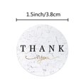 thumbnail image 4 of FRCOLOR thank you decal 500pcs/ Roll Thank You Tag Label Sticker Gift bouquets Labels Sealing Stickers,1.5"X1.5"X0.04", 4 of 5