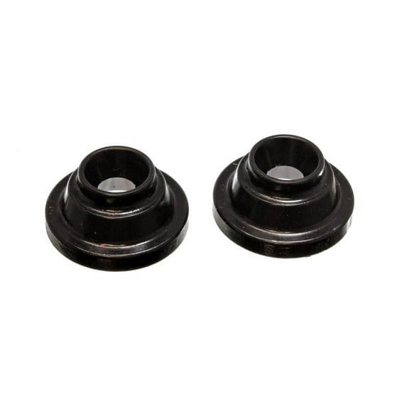Energy Suspension 99-06 Volkswagen Golf IV/GTI/Jetta IV Black Rear Coil Spring Isolator Set Fits select: 2000-2006 VOLKSWAGEN NEW BEETLE, 1999 VOLKSWAGEN NEW BEETLE GLS