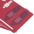 thumbnail image 3 of Warning Sticker, Non-Fading Waterproof Bright Colors Warning Decal, Distance Sign Decal, for Living Room Bedroom B003,B004,B006, 3 of 7