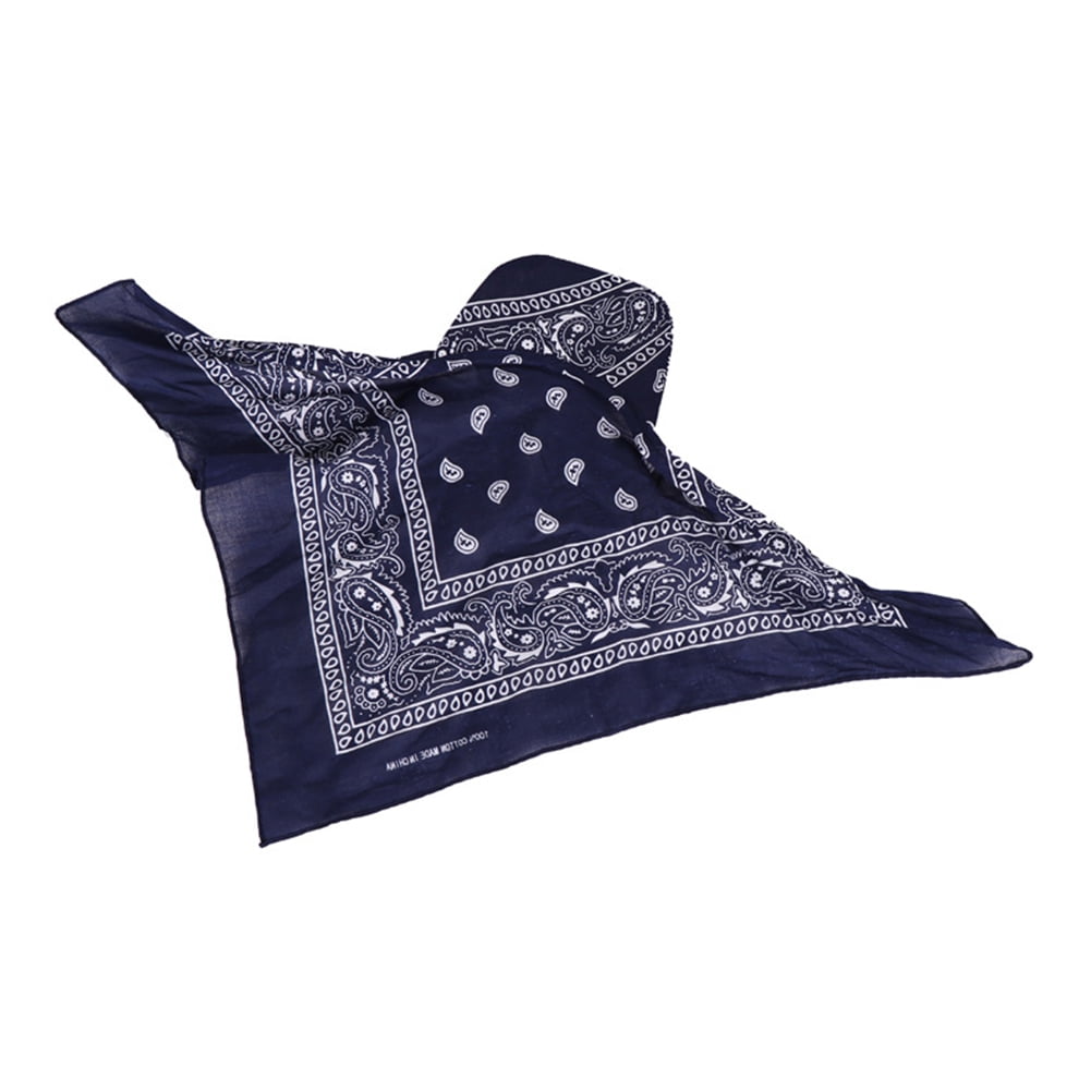 Ludlz Womens Assorted Paisley Print Bandana Head Scarf Hat Summer