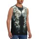 thumbnail image 2 of Fotbe Floral Angelic White Wings Men's Camiseta sin Mangas Estampada para Hombres, Playera Casual para Gimnasio, Entrenamiento, Playa-3X-Large, 2 of 7