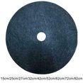 thumbnail image 5 of Mdesiwst 5Pcs Tree Mat Round Shaped Wear-resistant Non Woven Fabric Garden Tree Protector Mat for Nursery, 5 of 8