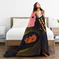 thumbnail image 4 of Flannel Blanket Bryson Rapper Tiller Throws Blankets Super Soft Fleece Air Conditioning Blankets for All Season 40"x30", 4 of 9