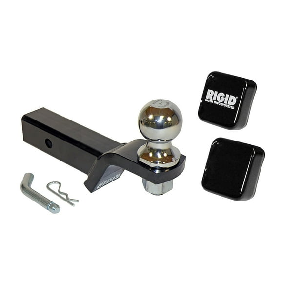Rigid Hitch (BPC217R) Class III 2" Ball Mount Kit Loaded with 2" Ball - 3/4" Rise