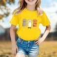 thumbnail image 2 of ibiyuan Funny T Shirts Boys Girls Short Sleeve Shirts Toddler Girl Tops Girls Shirts Round Neck Cute Print Basic Tee Soft Birthday Girl Summer Clothes,10-11 Years, 2 of 4