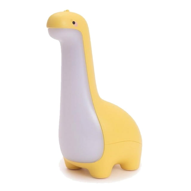 Toystoory Luz nocturna de silicona para niños, forma de Animal lindo portátil, 3000k, 800mAh, 3,7 V, 3W, lámpara LED para ambientes de Iluminación y accesorios Amarillo