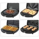 thumbnail image 2 of Máquina de desayuno estándar de EE. UU., 110V, sándwich de acero inoxidable para el hogar, calentado Meterk Maquina para hacer pan, 2 of 7