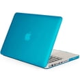 thumbnail image 3 of Mosiso Plastic Hard Shell Case Cover for Old MacBook Pro 13 inch (A1278 CD-ROM) With Keyboard Cover, Aqua Blue, 3 of 4