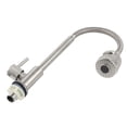 thumbnail image 1 of 304 Stainless Steel Single Cold Faucet Water Tap Kitchen Faucet G1/2in (Without Hose), 1 of 5