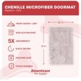 thumbnail image 2 of GFDYREE - Ultra Absorbent Microfiber Dog Door Mat, Durable, Quick Drying, Washable, Prevent Mud Dirt, Keep Your House Clean (Pink, Medium) - 31 x 20 Inch, 2 of 7