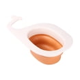 thumbnail image 2 of Cute Design Drainage Basket Multifunctional Drainage Rack, Kitchen Garbage Drainage Basket (basket Yellow, Green White, Orange White), 2 of 4
