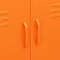 thumbnail image 6 of vidaXL Storage Cabinet Orange 31.5"x13.8"x40" Steel, 6 of 10