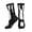 3 Black, variant on Women's Men's Tuxedo Pattern Colorful Novelty Pattern Crew Athletic Socks