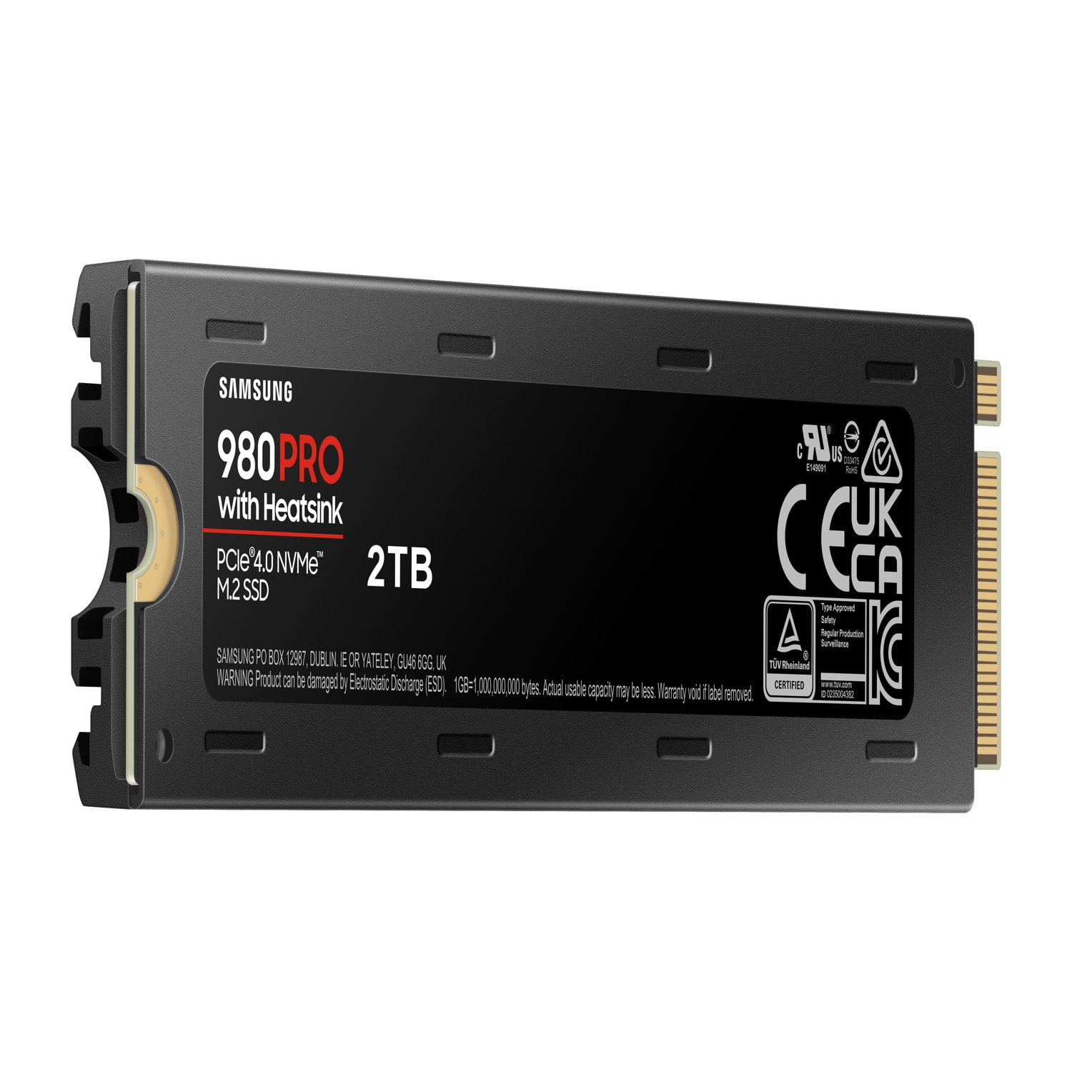 SAMSUNG 980 PRO Heatsink M.2 2280 1TB PCI-Express 4.0 - Internal State Drive (SSD) MZ-V8P1T0CW - Walmart.com