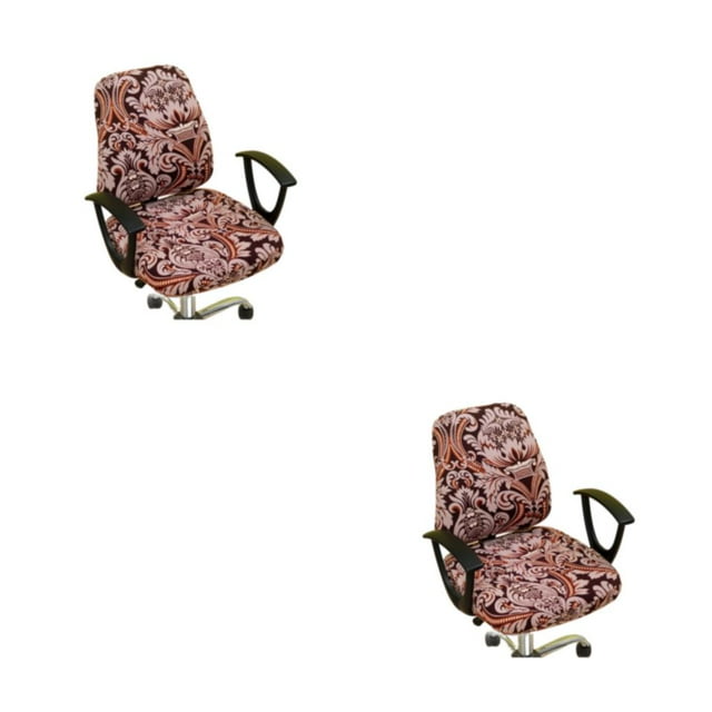 Toystoory 2 uds funda para silla de oficina espacio de trabajo con estilo antideslizante funda para silla de ordenador Type1 NO1