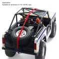 thumbnail image 3 of RC Crawler  Winch Strap Elastic Rescue Towing Trailer Rope With Hooks For 1/10 1/8 RC Car, 3 of 8