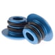 thumbnail image 2 of Bicicleta de carretera 1 par Mini manillar de aluminio Bar End Caps Bungs Azul Cola enchufe del extremo de la barra de la bicicleta, 2 of 8