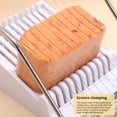 thumbnail image 5 of Rebanadora de fiambres, rebanadora de queso blando de fruta de huevo cocido, alambre de acero inoxidable, rebanada 10 piezas (blanco) oso de fresa Electrónica, 5 of 5