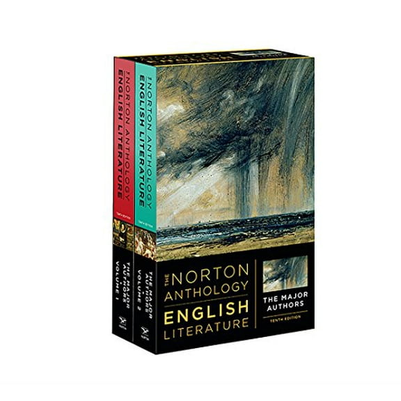 Pre-Owned The Norton Anthology of English Literature, The Major Authors, 9780393603118, 0393603113, Paperback, Tenth edition