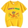 thumbnail image 5 of Mardi Gras Shirts Kids Boys Girls Short Sleeve T-Shirt Casual Crewneck Funny Graphic Print Tees Tops Carnival Party Shirt Summer Clothes Z02-Yellow 3-4 Years, 5 of 5