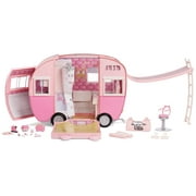 Na Na Na Surprise 575672EUC Kitty Cat Camper Playset Pink