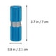 thumbnail image 3 of EeaseMX 1 par de pedales cilíndricos de aluminio antideslizantes para bazuca, eje delantero y trasero, reposapiés, palanca de lanzamiento, accesorios para bicicleta (azul), 3 of 7
