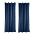 thumbnail image 1 of Cortinas de interior al aire libre 2x Panel De Cortina Impermeable Outdoor Drape Deck Pavilion 54x96 "Azul, 1 of 9