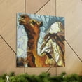thumbnail image 6 of Camel in Baroque Style - Canvas, 6 of 10