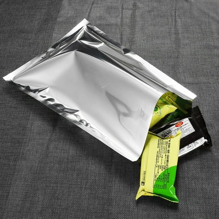 bags vacuum mylar seal bag grade foil 100pcs packages aluminum heat storage