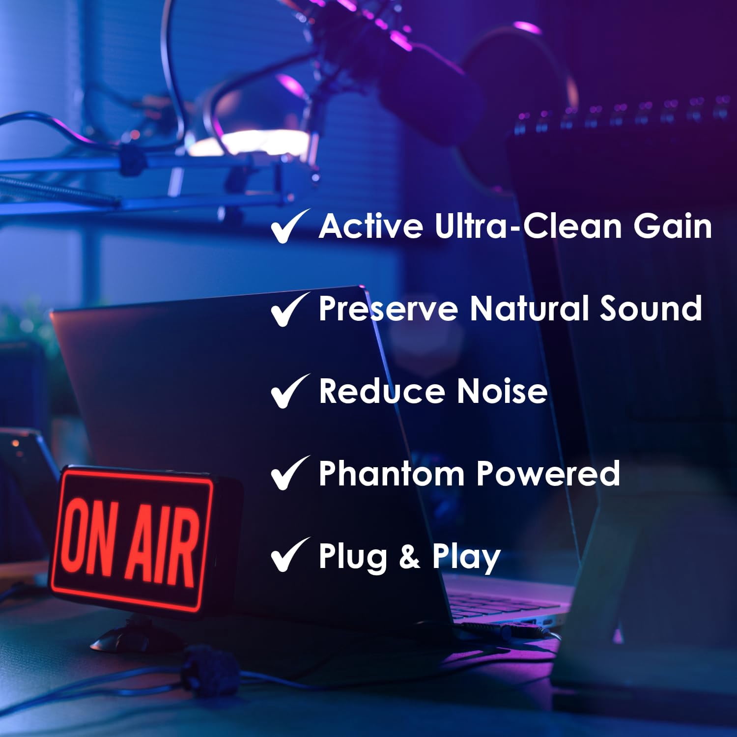 Cloud Microphones - Cloudlifter CL-2 Mic Activator - Ultra-Clean Microphone Preamp Gain - USA Made