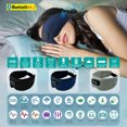 thumbnail image 2 of 3D sleep mask Bluetooth sleep headphones Black, 2 of 5