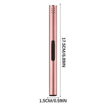 WNFJR 176cm Long Electric Gas Lighter with Soft Flame: Refillable, Eco-Friendly Rod Lighter for Safe and Convenient Ignition Perfect for Everyday Use
